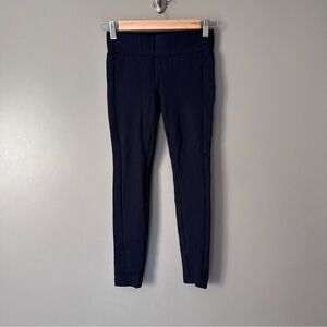 Ann Taylor Loft navy pull on trousers